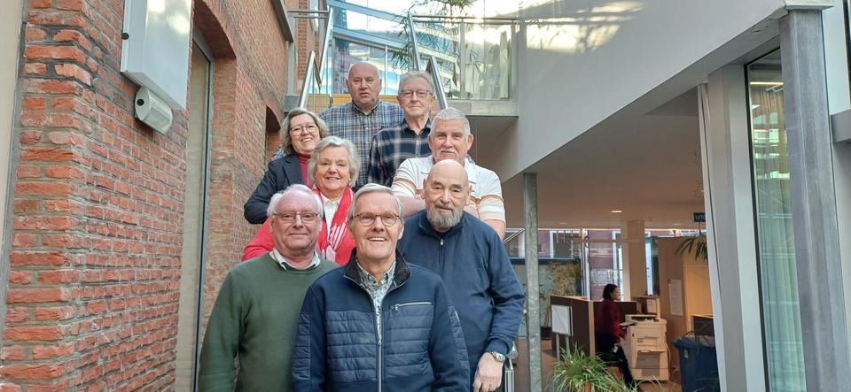 Een deel van de Wilrijkse Adviesraad voor Senioren (WAS)